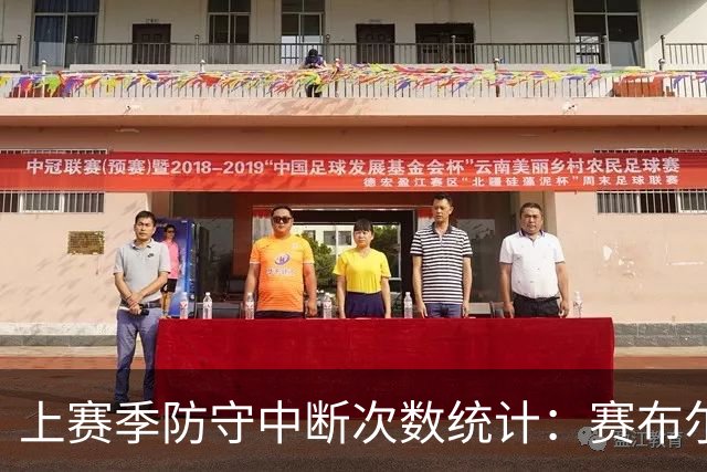 上赛季防守中断次数统计：赛布尔位居榜首
