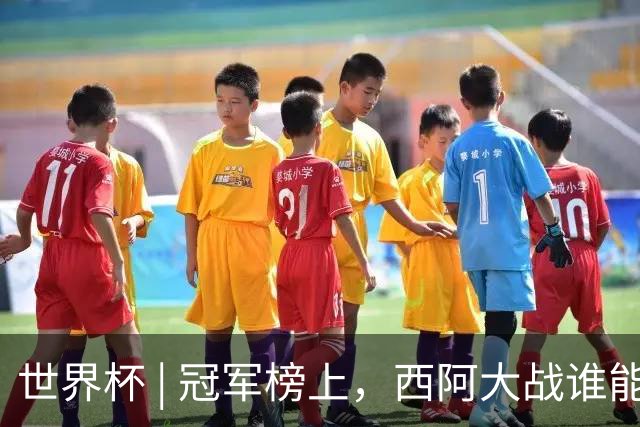 世界杯 | 冠军榜上，西阿大战谁能加一星？