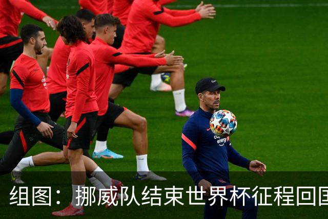 组图：挪威队结束世界杯征程回国 与球迷共同表演“维京划船”